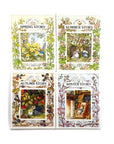 Set of Four Brambly Hedge Books: Spring, Summer, Autumn, Winter Story by Jill Barklem