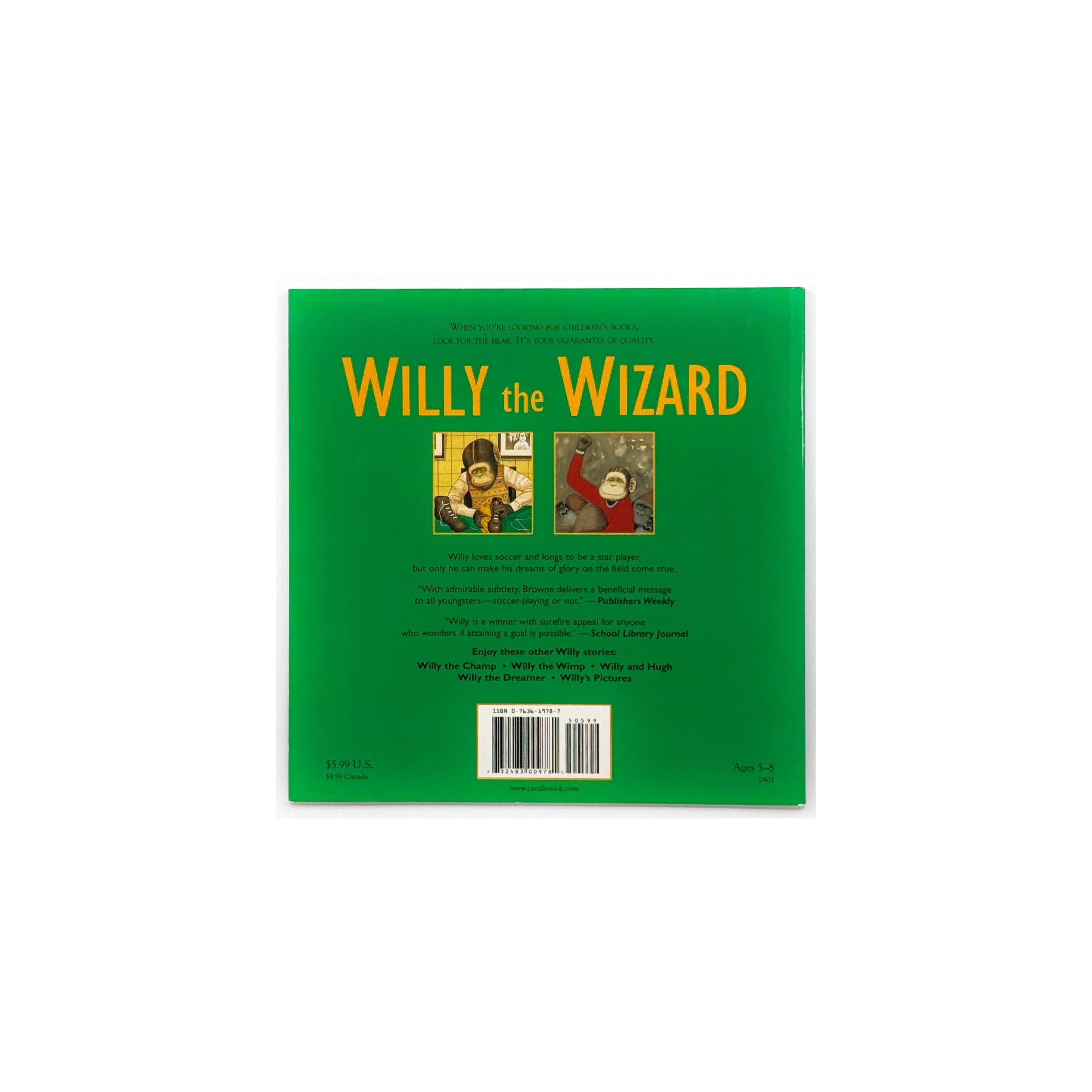 Willy the Wizard by Anthony Browne – Little Modern Reader