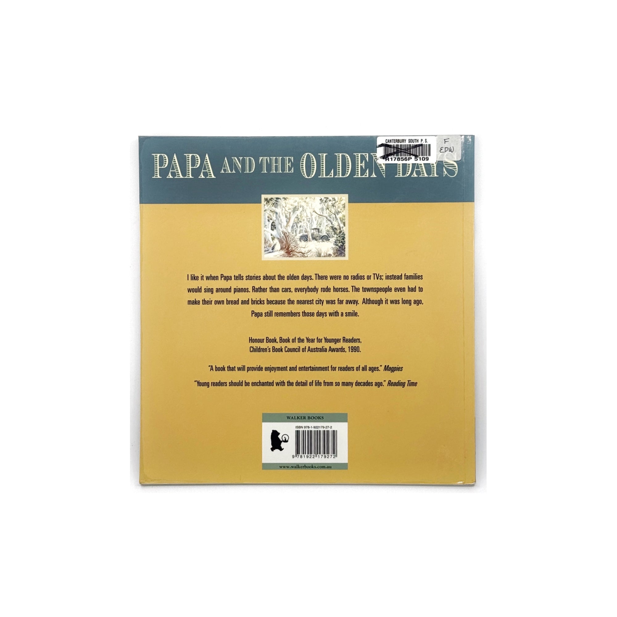 Papa and the Olden Days by Ian Edwards