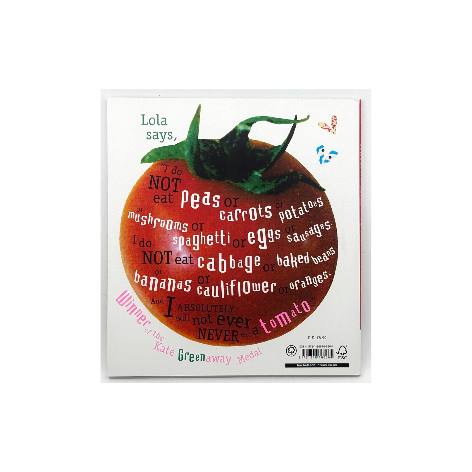 I Will Not Ever Never Eat A Tomato by Lauren Child