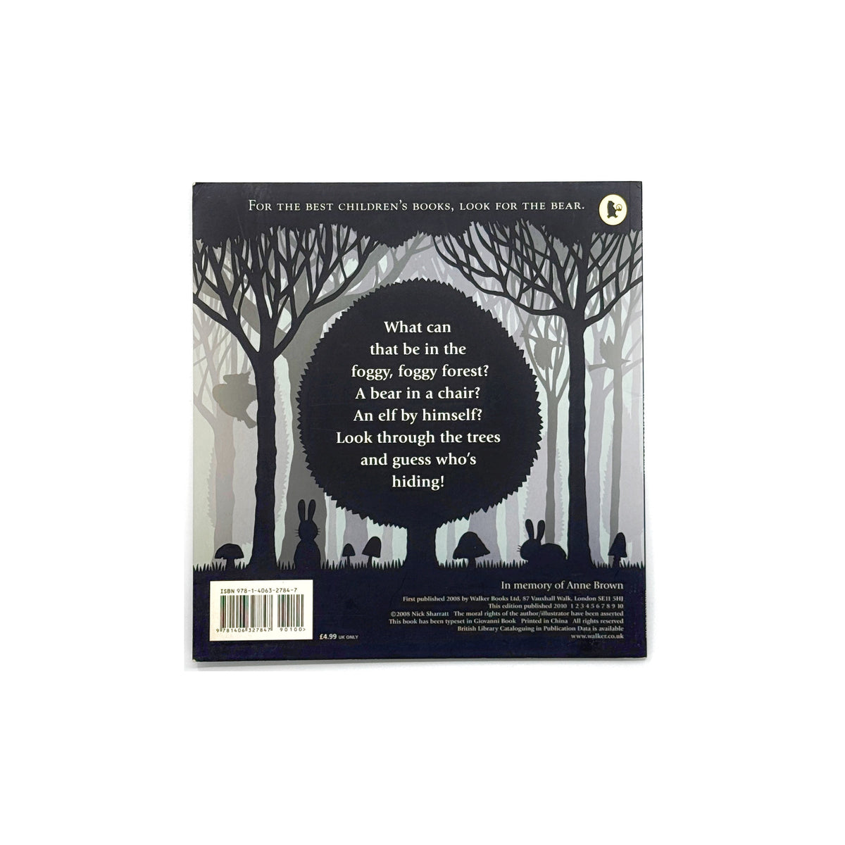 The Foggy Foggy Forest by Nick Sharratt