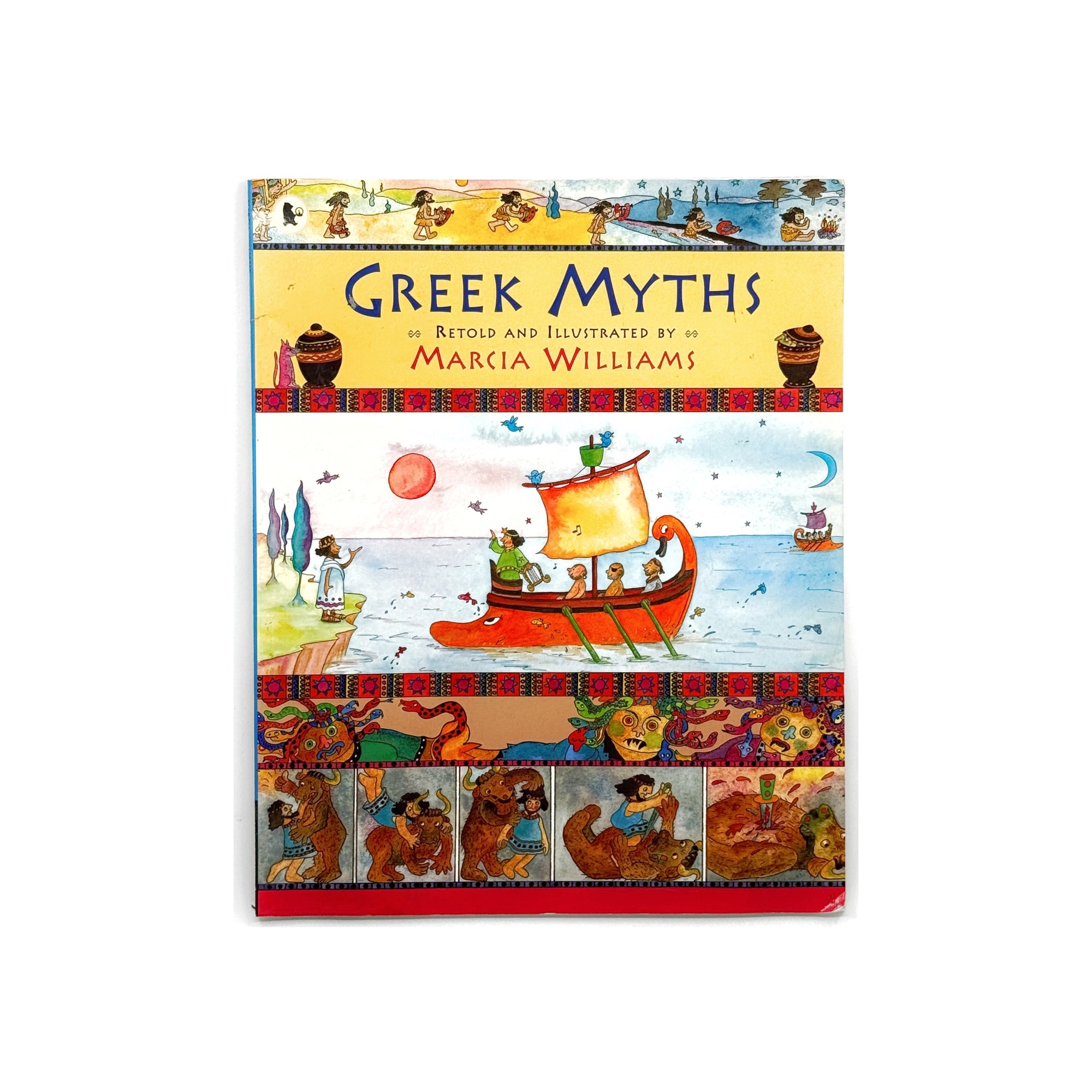 Greek Myths [Comic Strip Version] by Marcia Williams