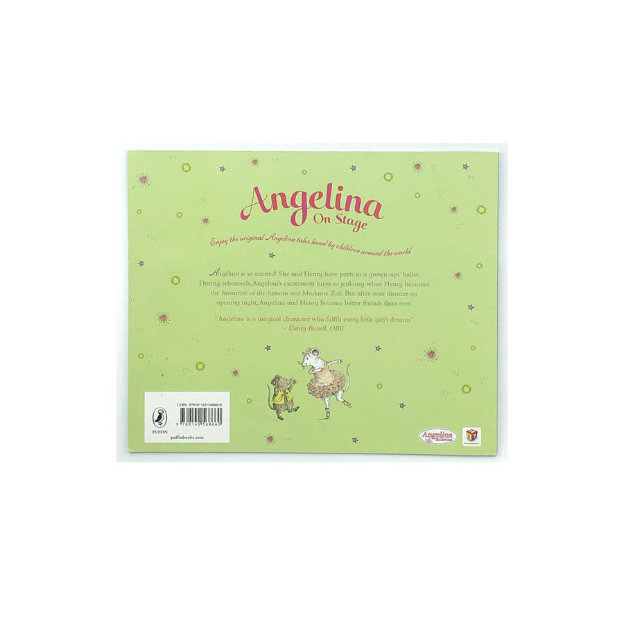 Angelina on Stage [Paperback] by Katharine Holabird