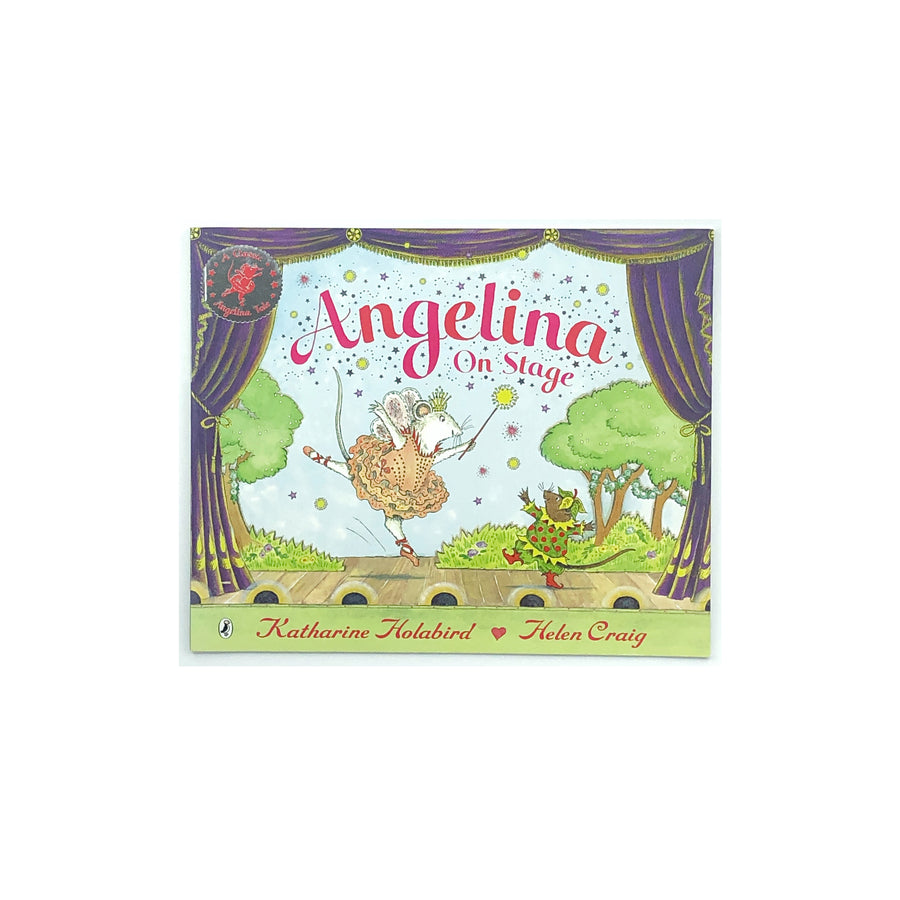 Angelina on Stage [Paperback] by Katharine Holabird