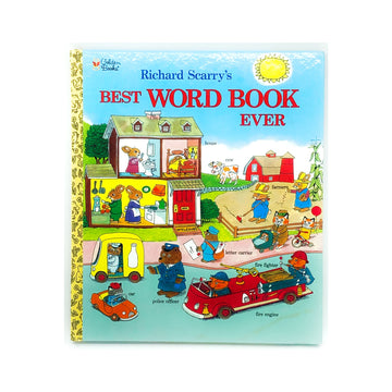 Best Word Book Ever [Hardcover] by Richard Scarry