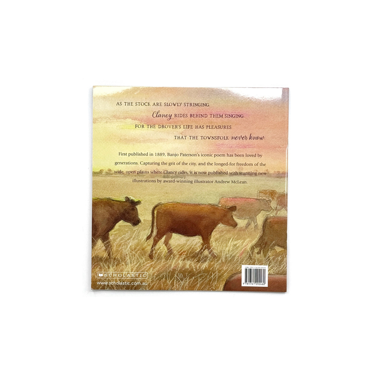 Clancy of the Overflow by A.B Paterson