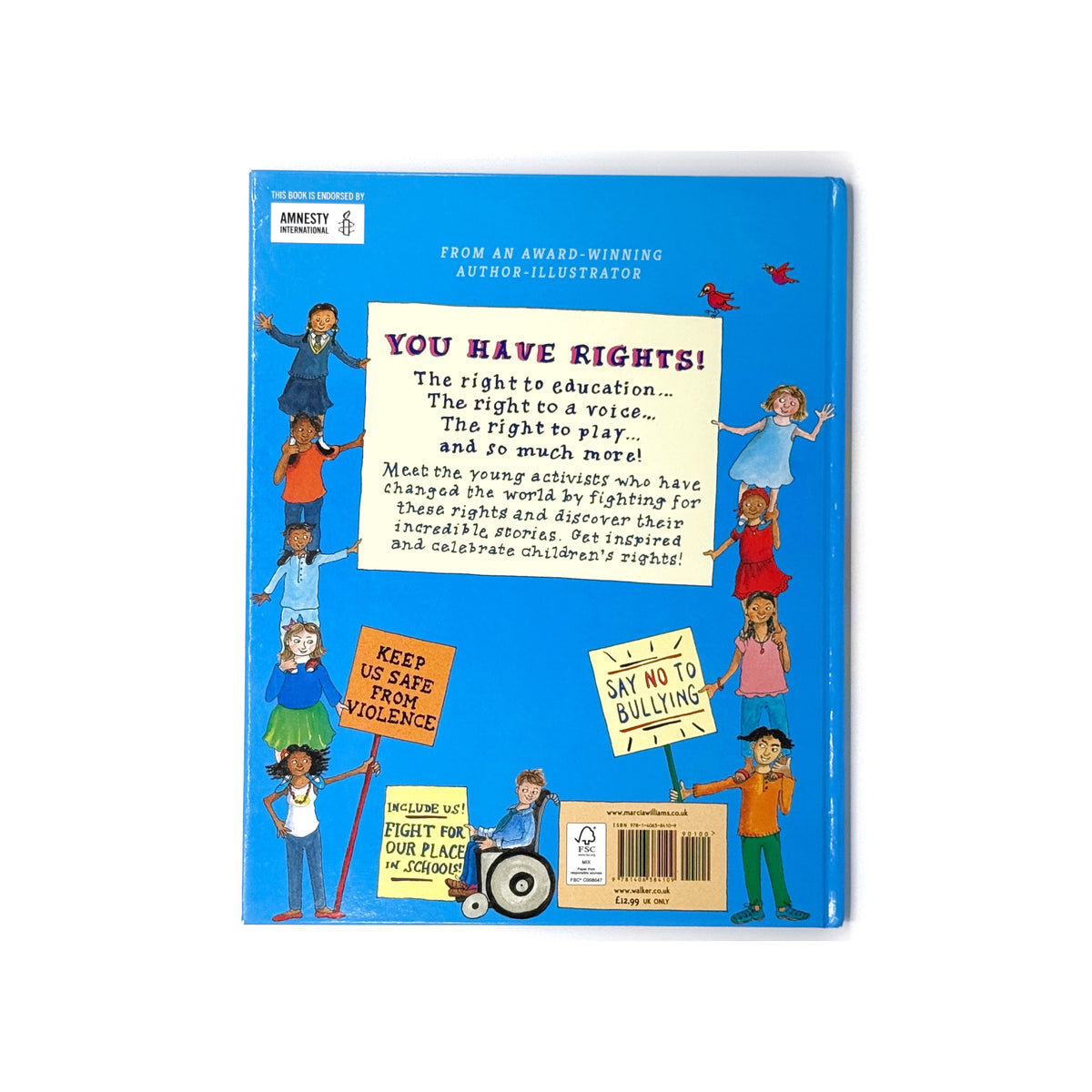 Children Who Changed the World: Incredible True Stories About Children's Rights! by Marcia Williams