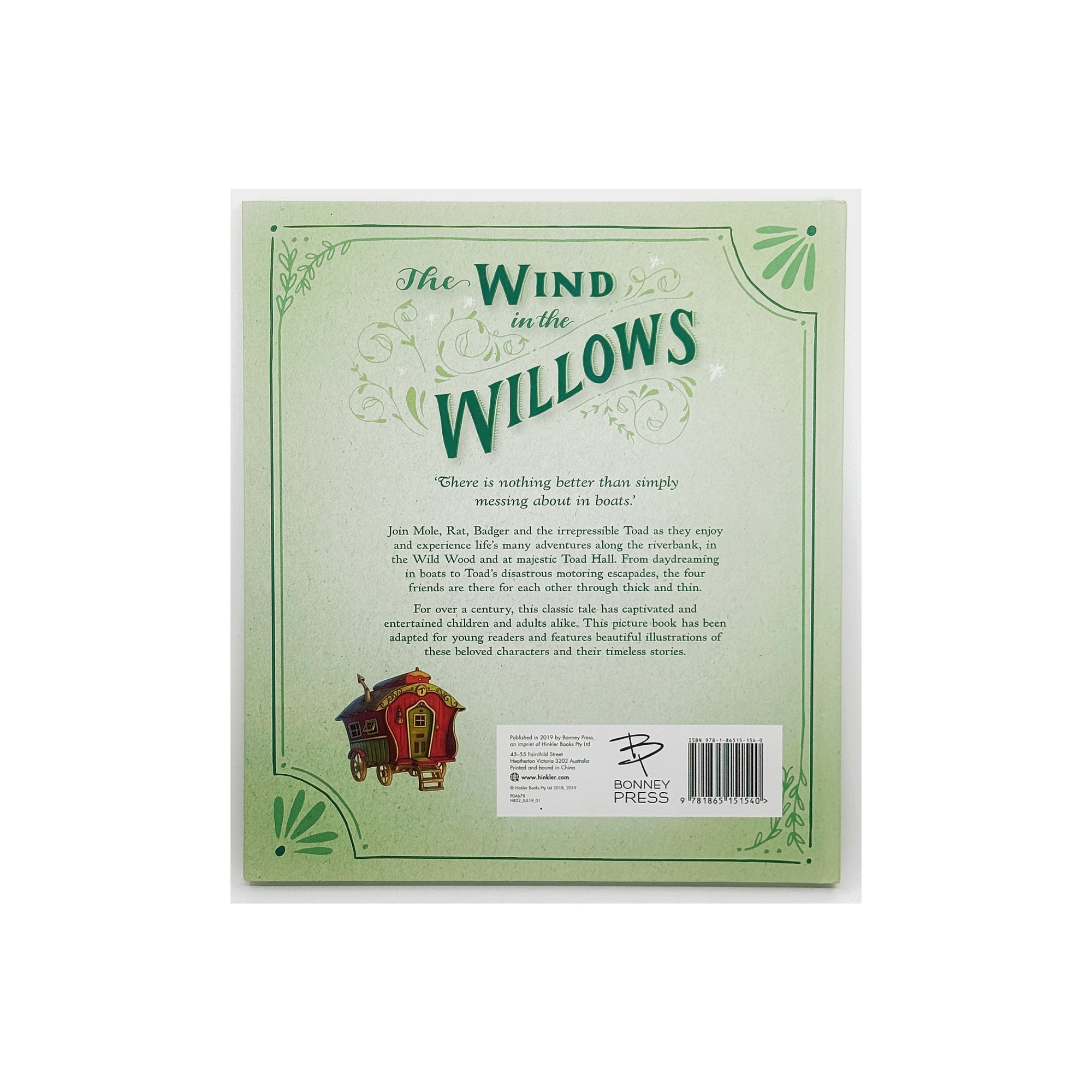 The Wind in the Willows [Bonney Press Classics] based on the original story by Kenneth Grahame