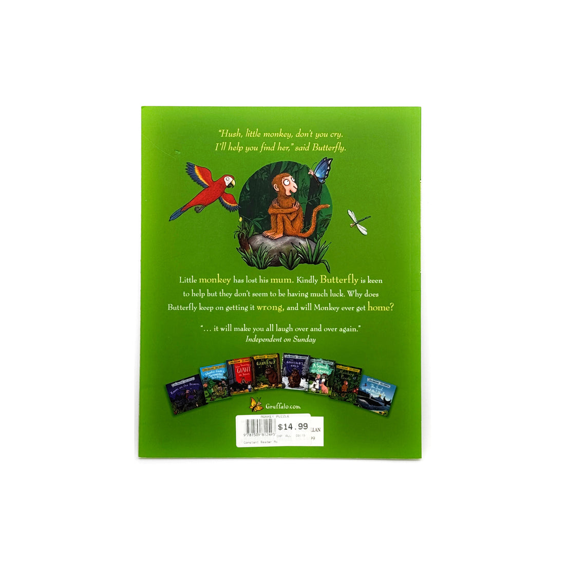 Monkey Puzzle by Julia Donaldson