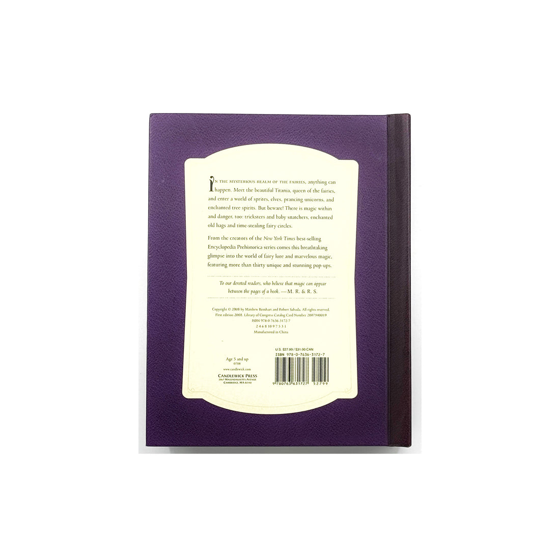 Encyclopedia Mythologica: Fairies and Magical Creatures by Matthew Reinhart and Robert Sabuda
