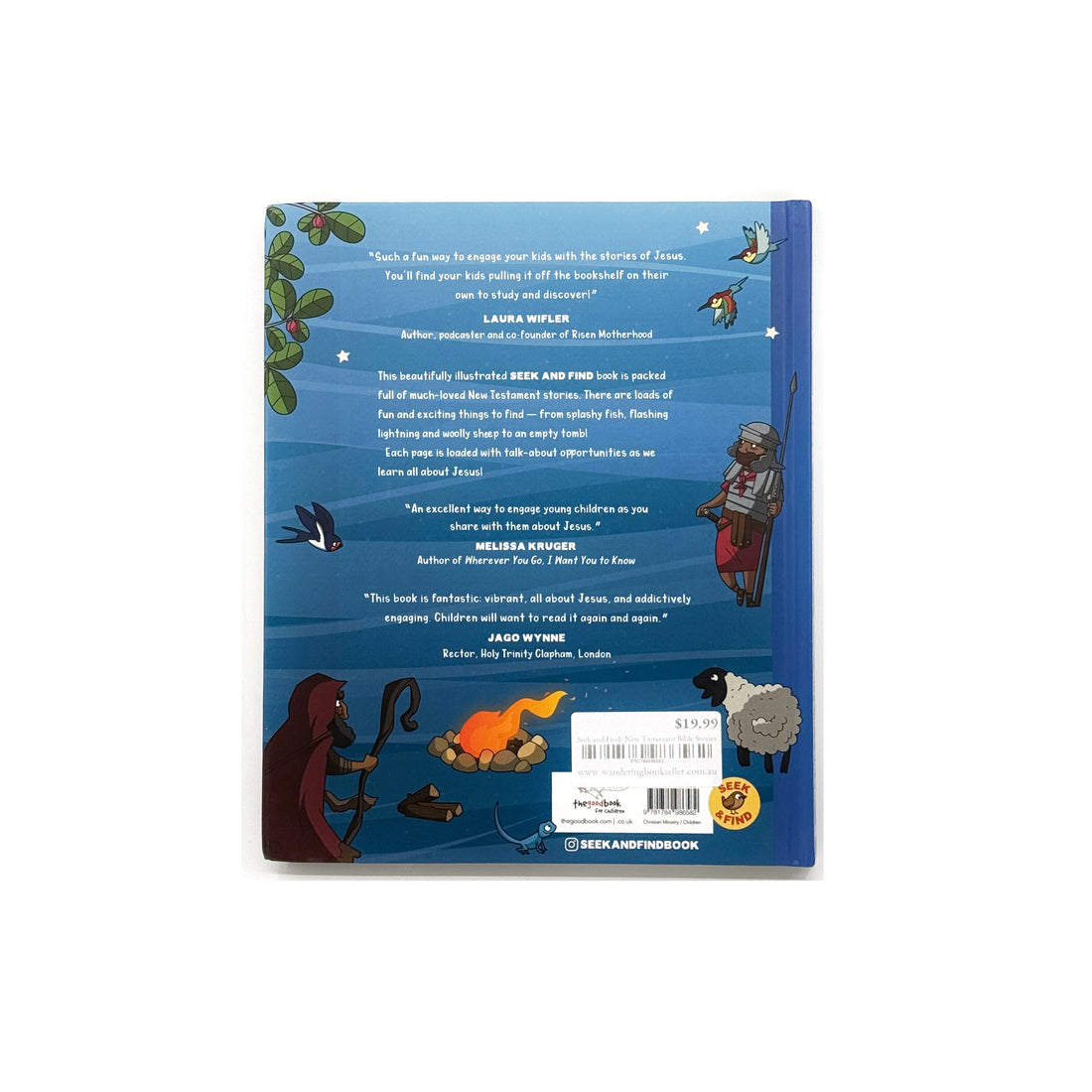 Seek and Find: New Testament Bible Stories by Sarah Parker