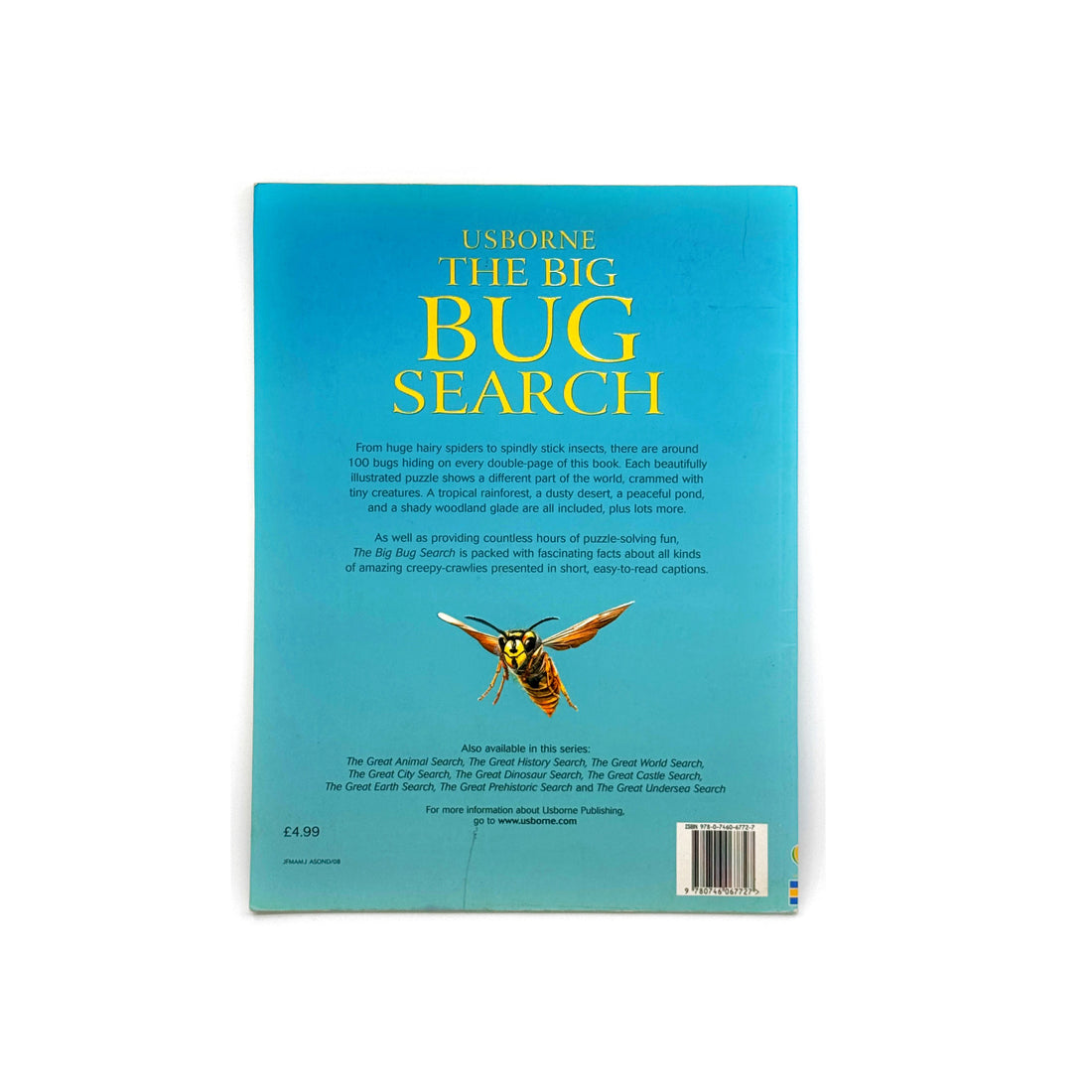 Usborne Great Searches: The Big Bug Search