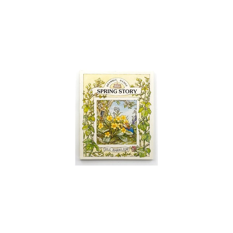 Set of Four Brambly Hedge Books: Spring, Summer, Autumn, Winter Story by Jill Barklem