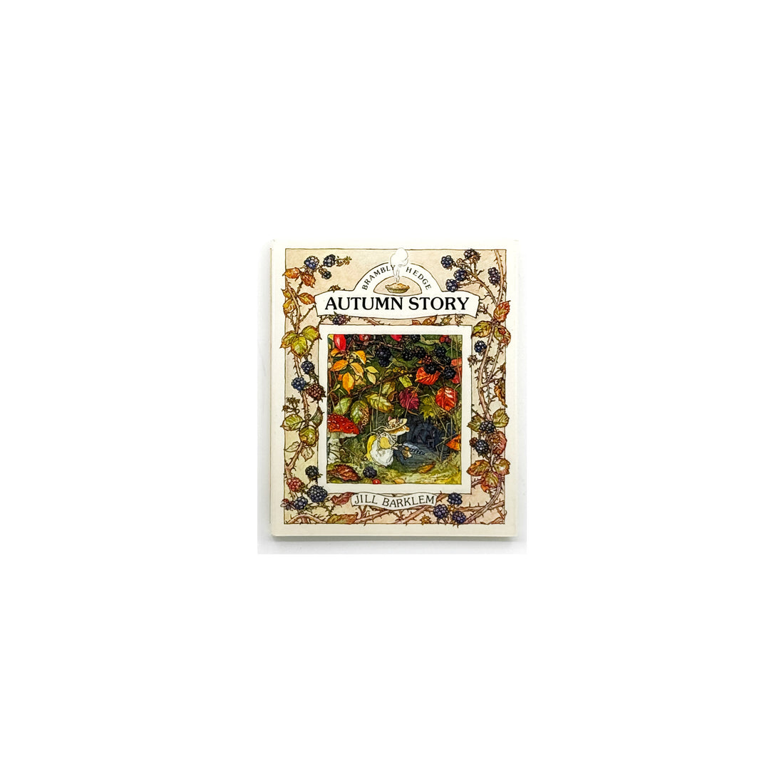 Set of Four Brambly Hedge Books: Spring, Summer, Autumn, Winter Story by Jill Barklem