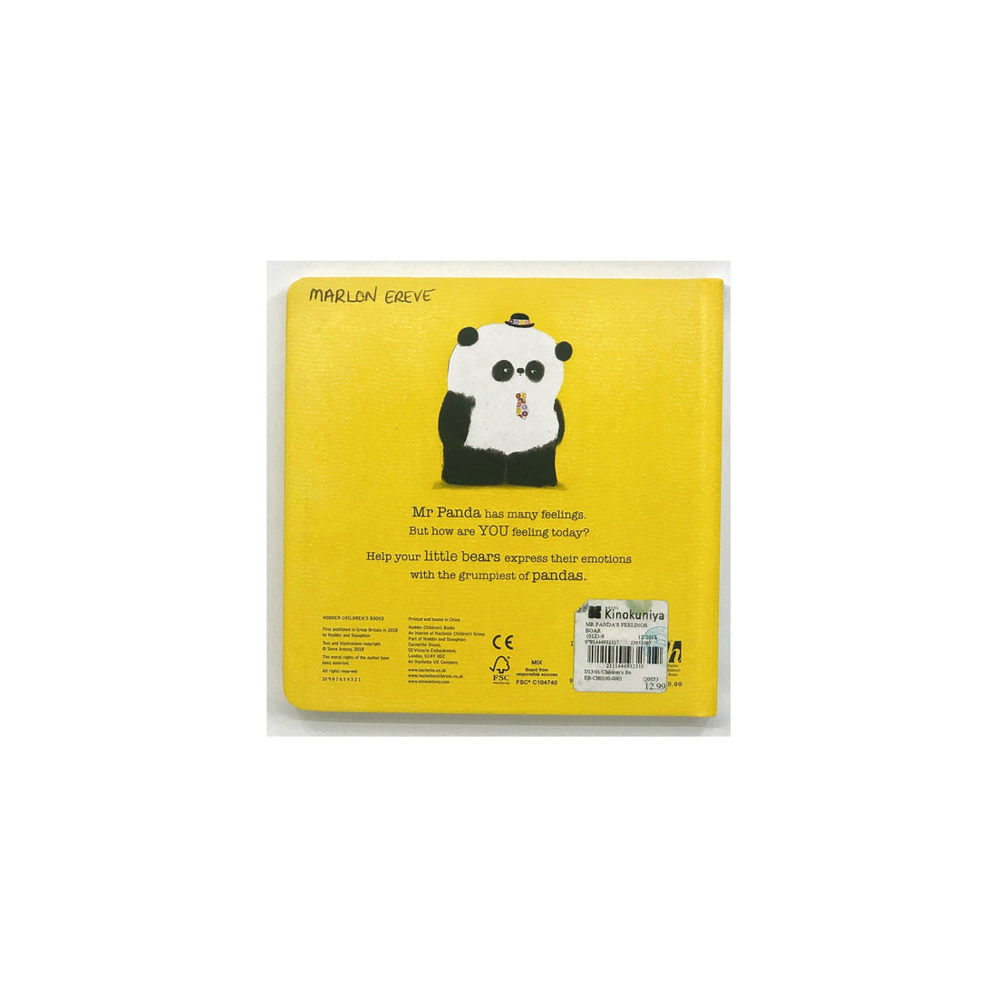 Mr Panda's Feelings by Steve Antony