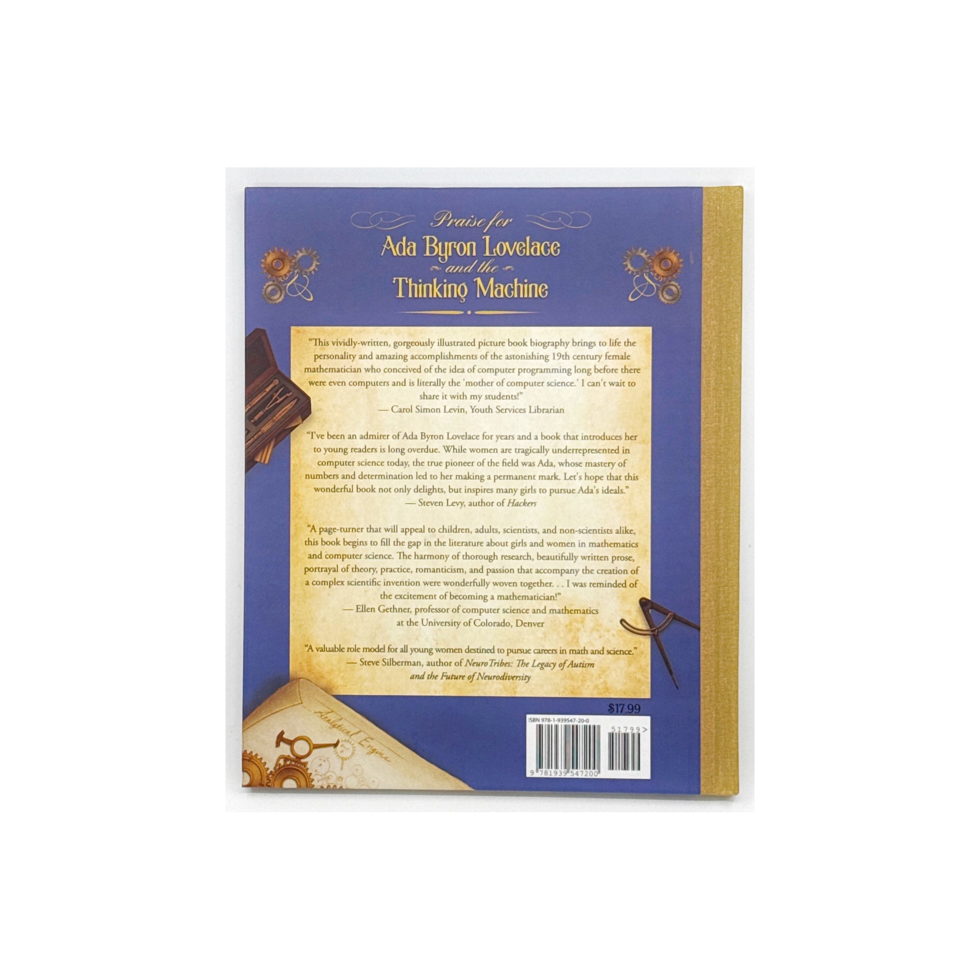 Ada Byron Lovelace and the Thinking Machine by Laurie Wallmark
