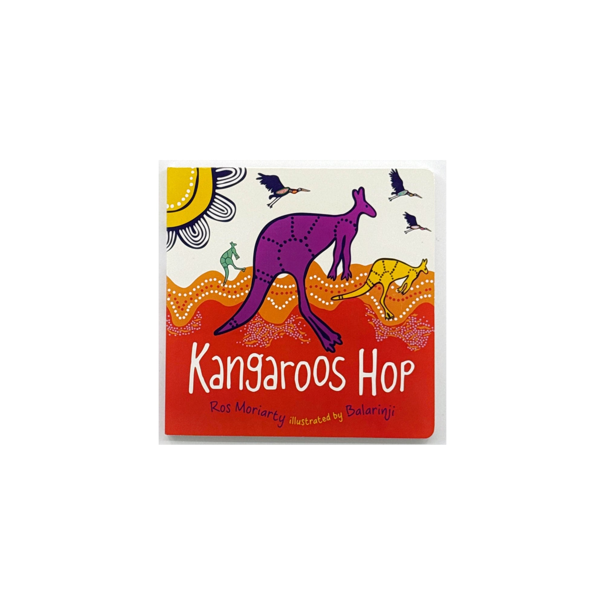 Kangaroos Hop by Ros Moriarty