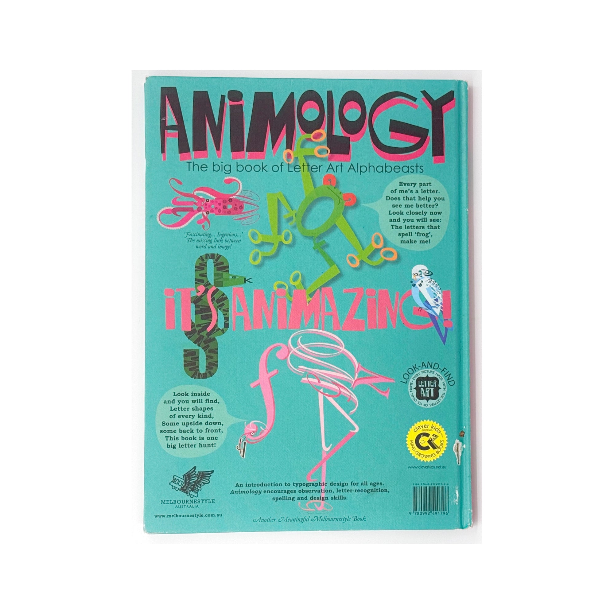 Animology: The Big Book of Letter Art Alphabests by Maree Coote