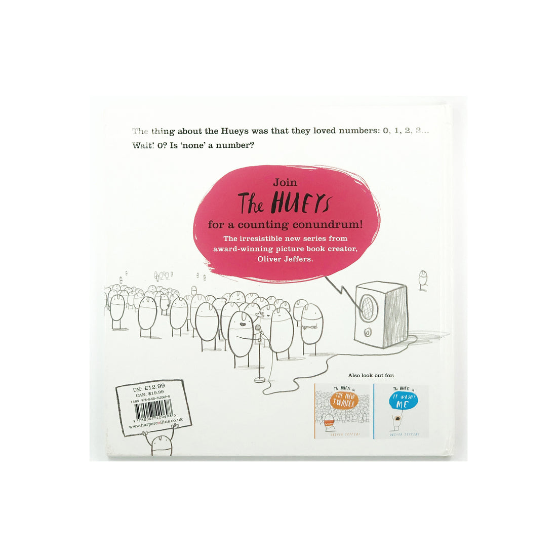 The Hueys in None the Number: A Counting Adventure by Oliver Jeffers