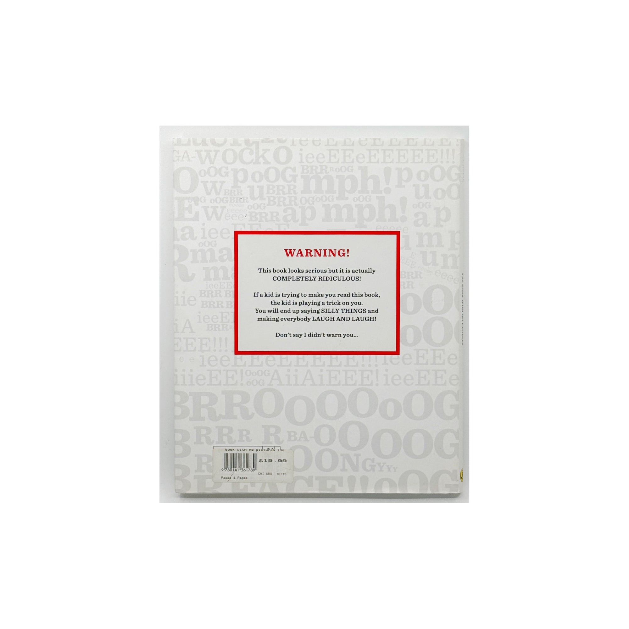 My Book With No Pictures by B.J Novak