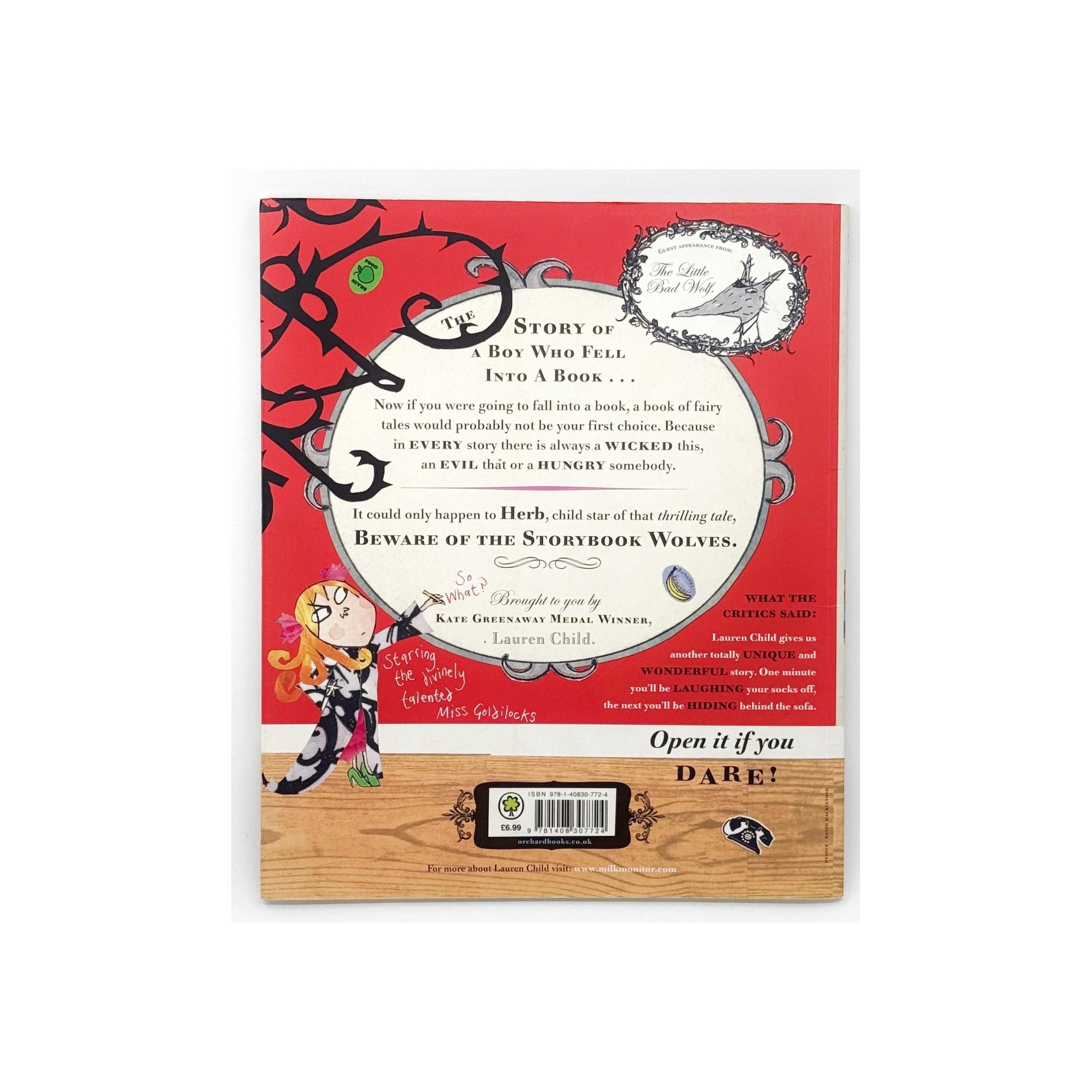 Who's Afraid of the Big Bad Book? by Lauren Child