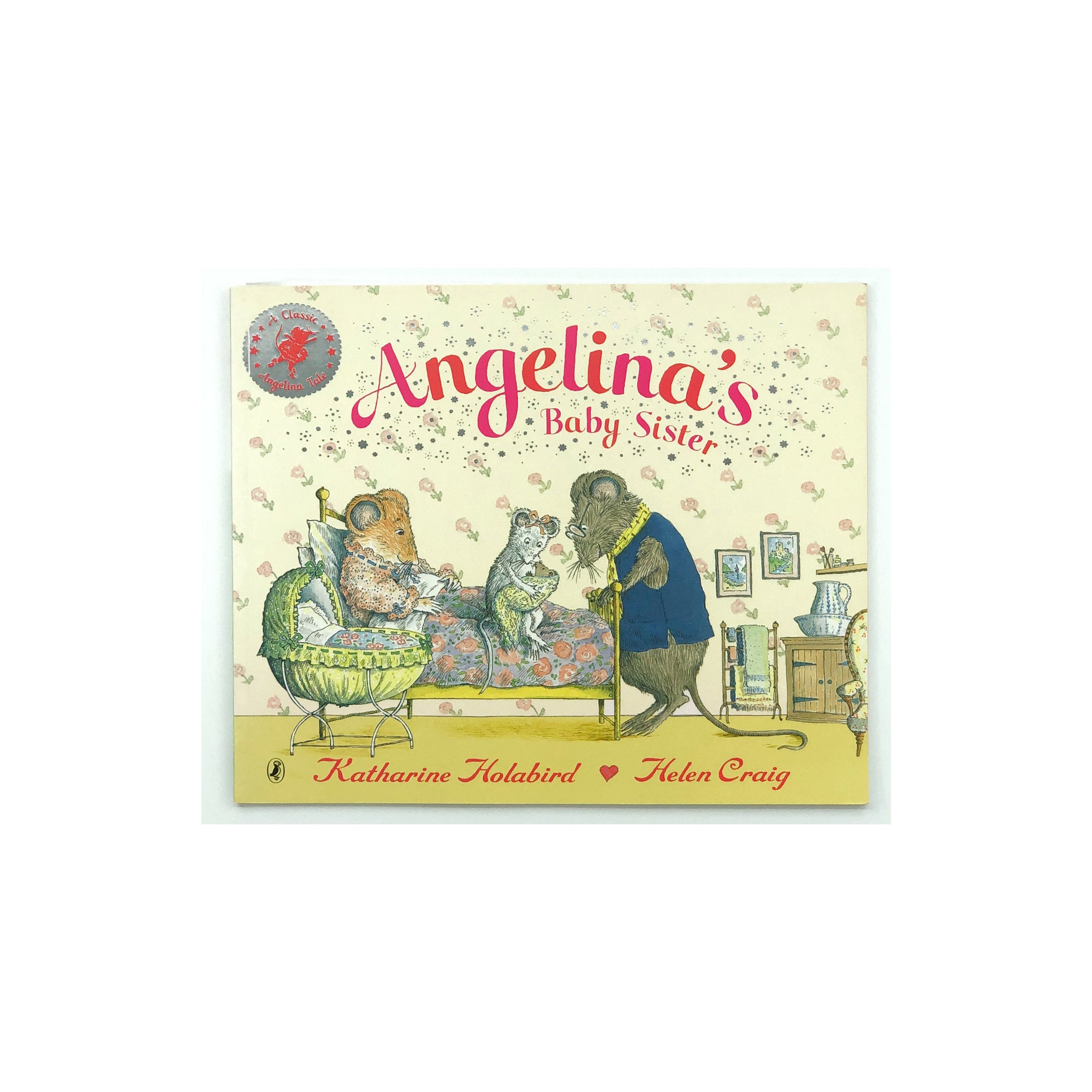 Angelina's Baby Sister by Katharine Holabird