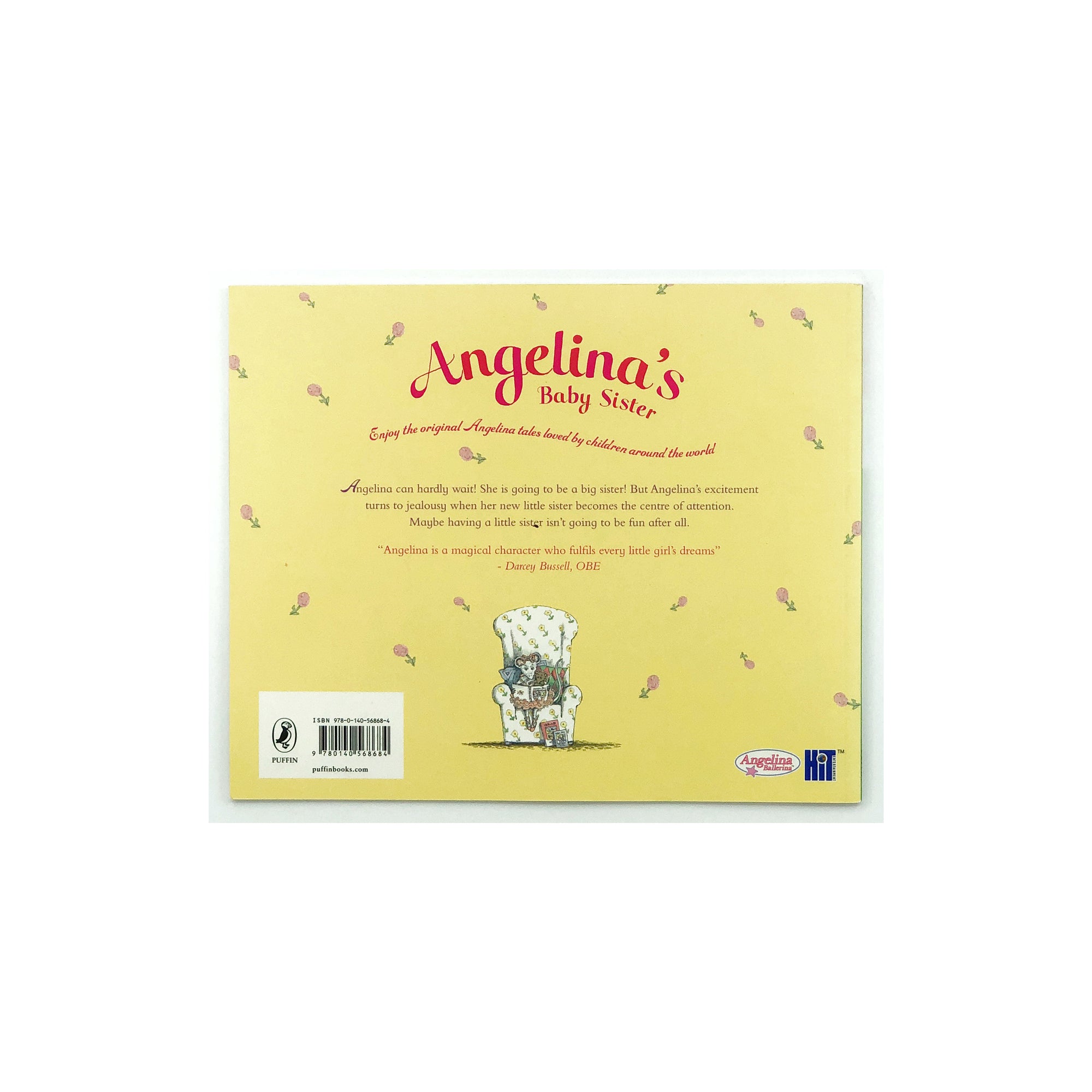 Angelina's Baby Sister by Katharine Holabird