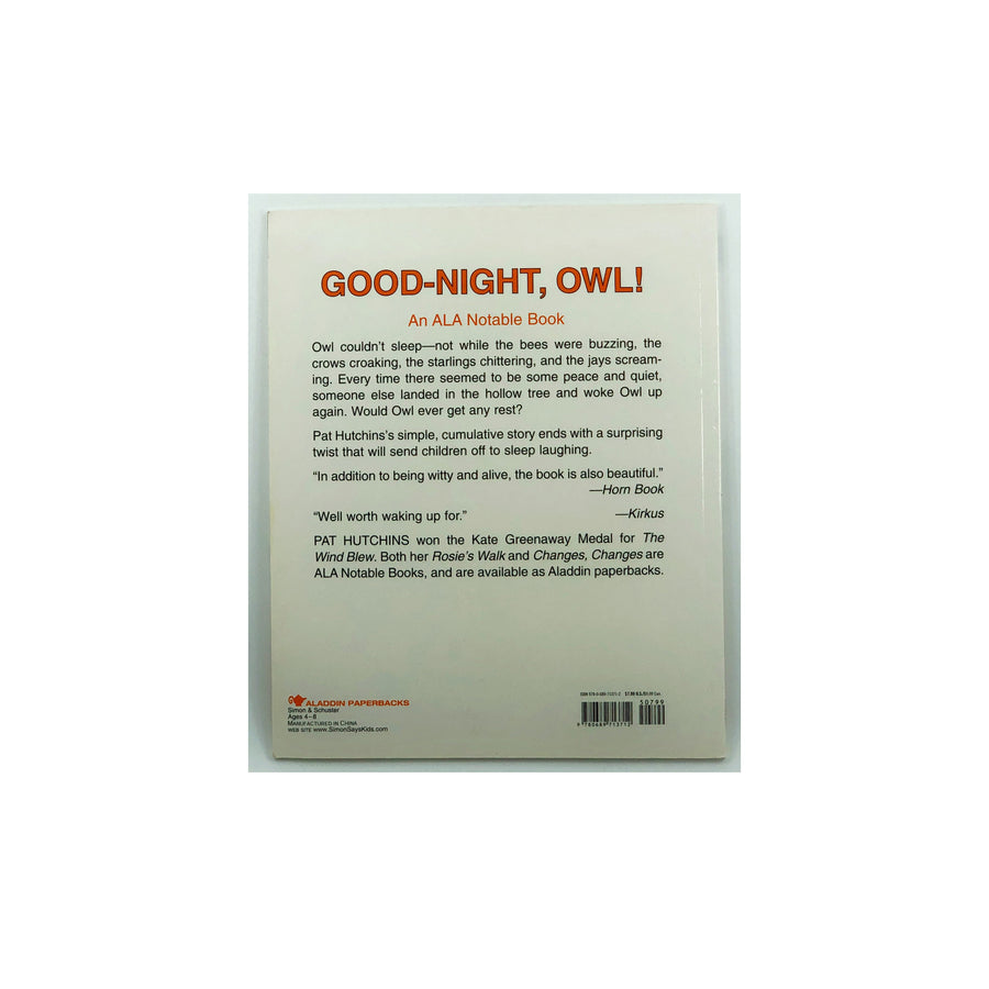 Good-Night, Owl! by Pat Hutchins